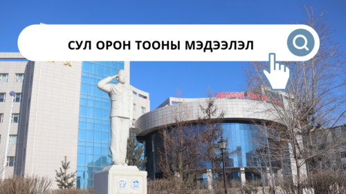 ТӨРИЙН ЖИНХЭНЭ АЛБАН ХААГЧИЙГ ШИЛЖҮҮЛЭХ, СЭЛГЭН АЖИЛЛУУЛАХ СУЛ ОРОН ТООНЫ МЭДЭЭЛЭЛ, ТУСГАЙ ШАЛГАЛТ, ЭЛСЭЛТ ЗОХИОН БАЙГУУЛАХ ЗАР ХҮРГЭЖ БАЙНА